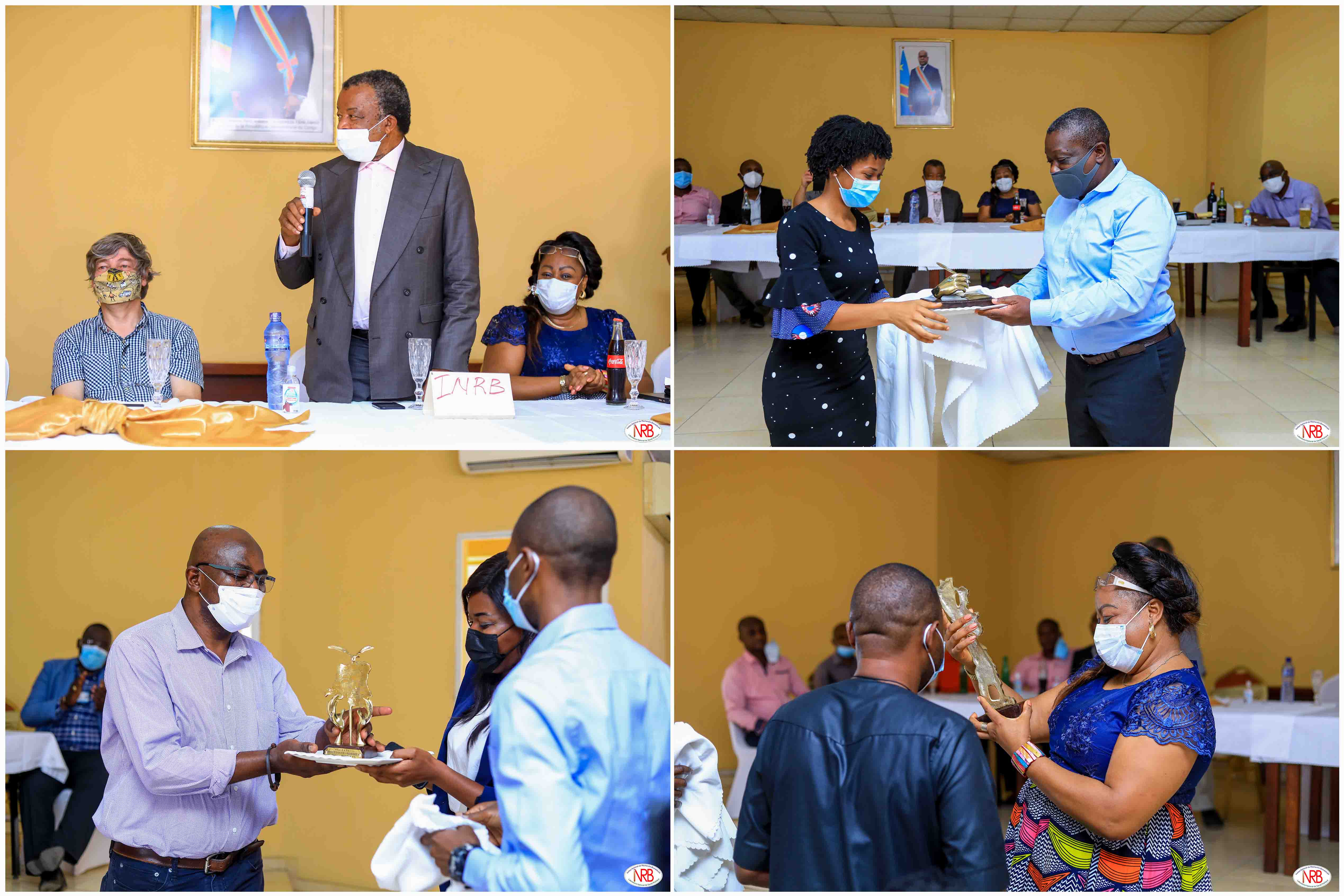 Cérémonie à l’honneur des chercheurs de l’INRB promus par l’ESU