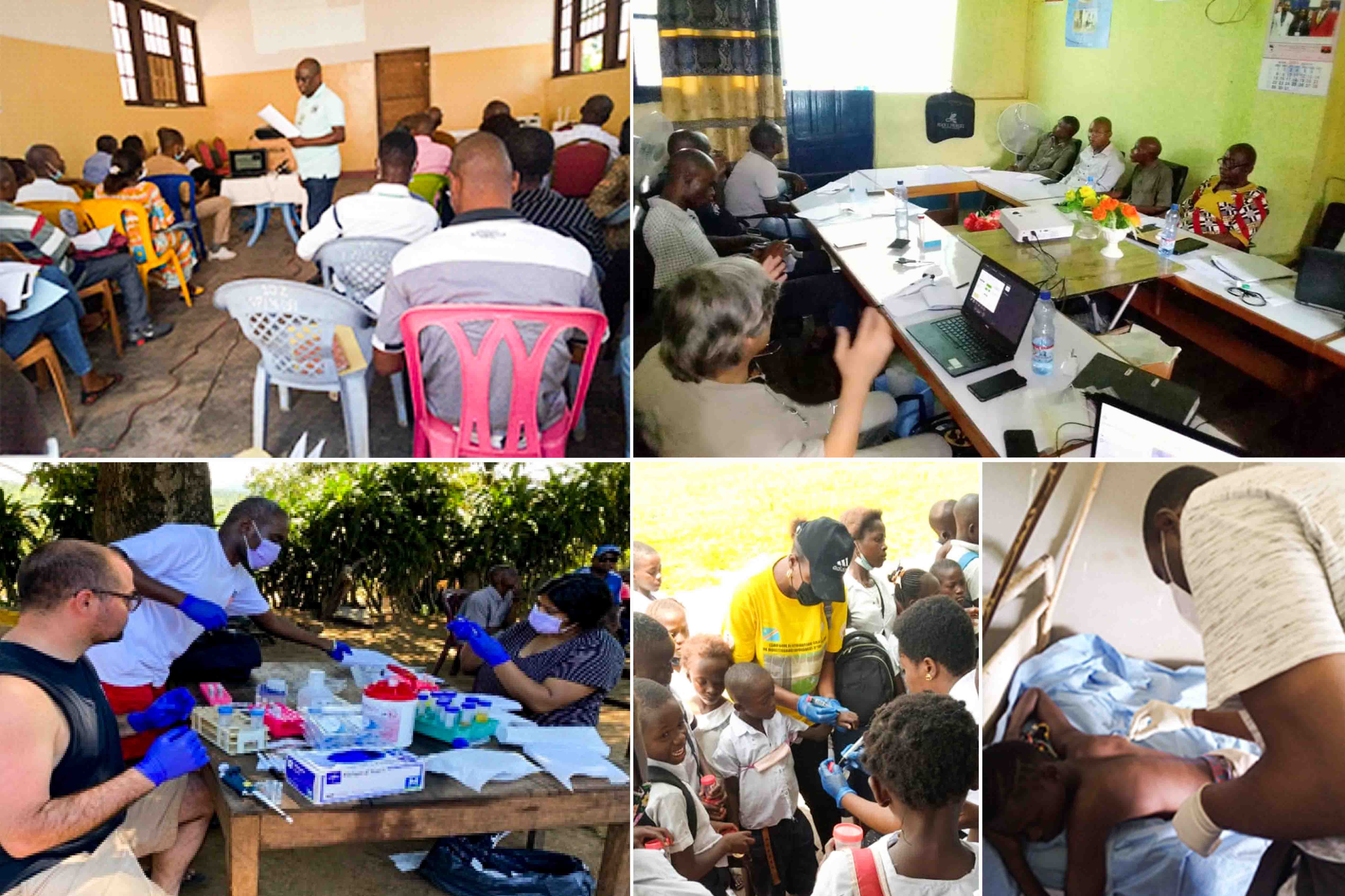 Formations et descentes sur terrain des équipes