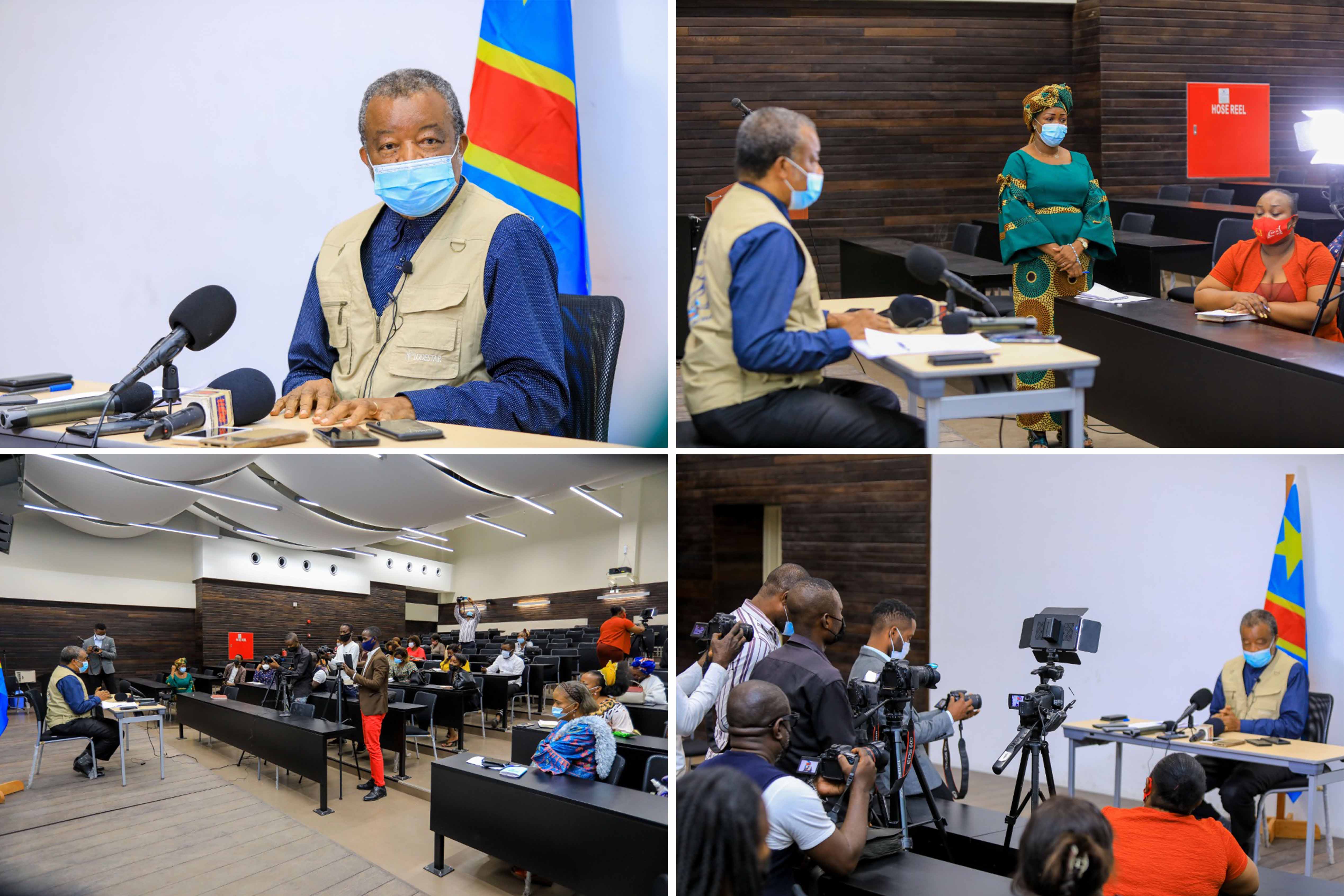 Baisse de cas Covid-19 en RDC