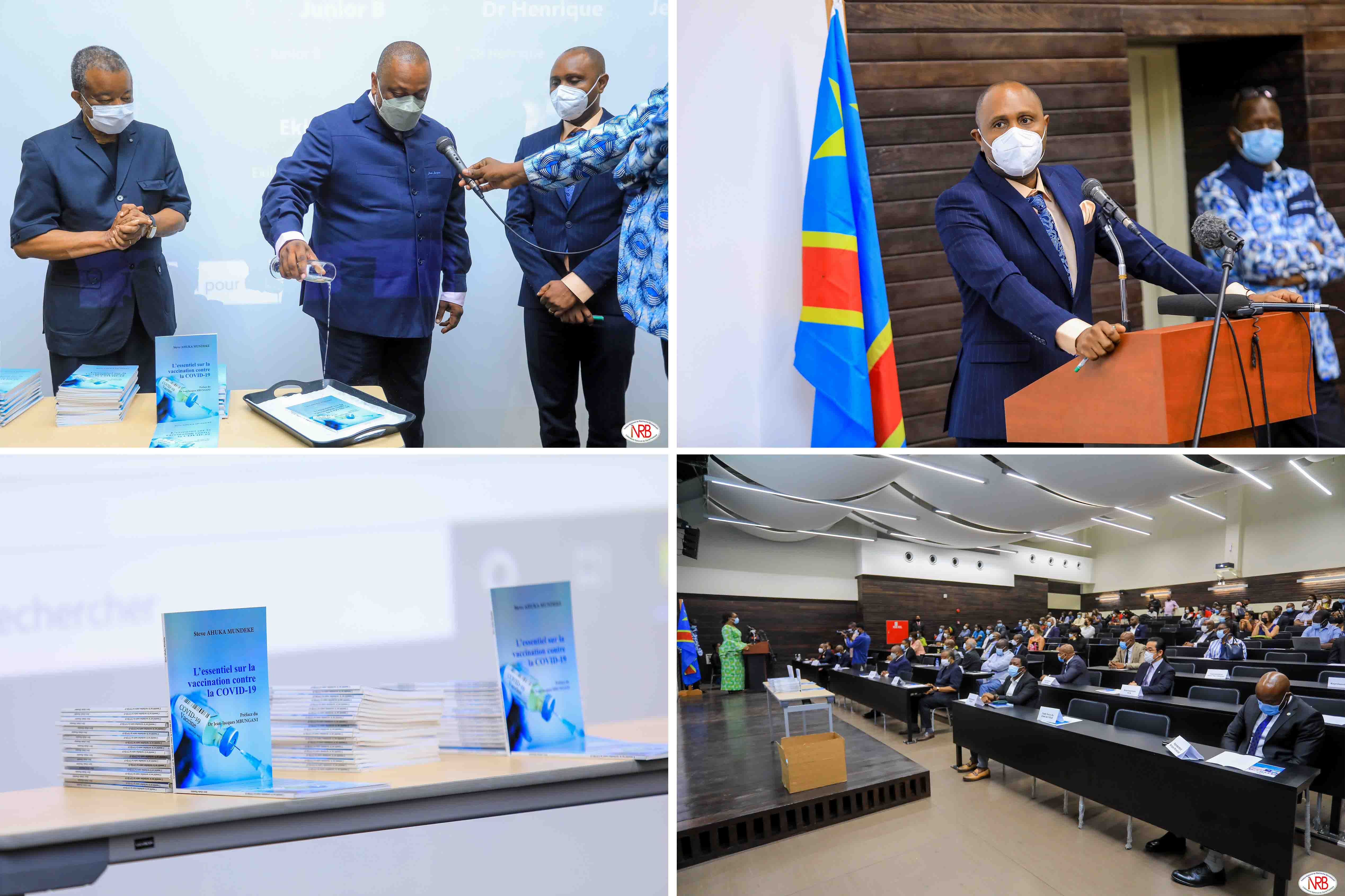 Vernissage de l'ouvrage "l'essentiel sur la vaccination contre la Covid-19"